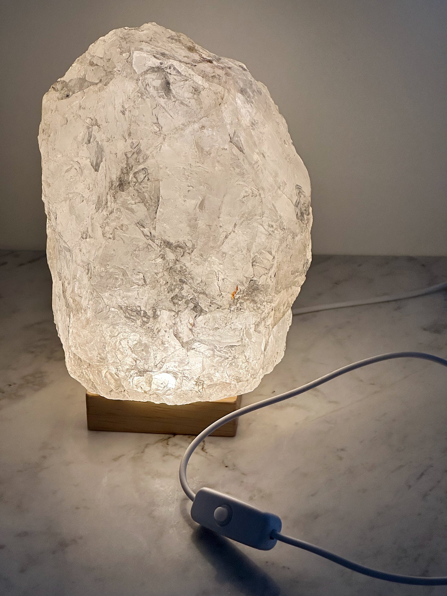 Crystal lampshade