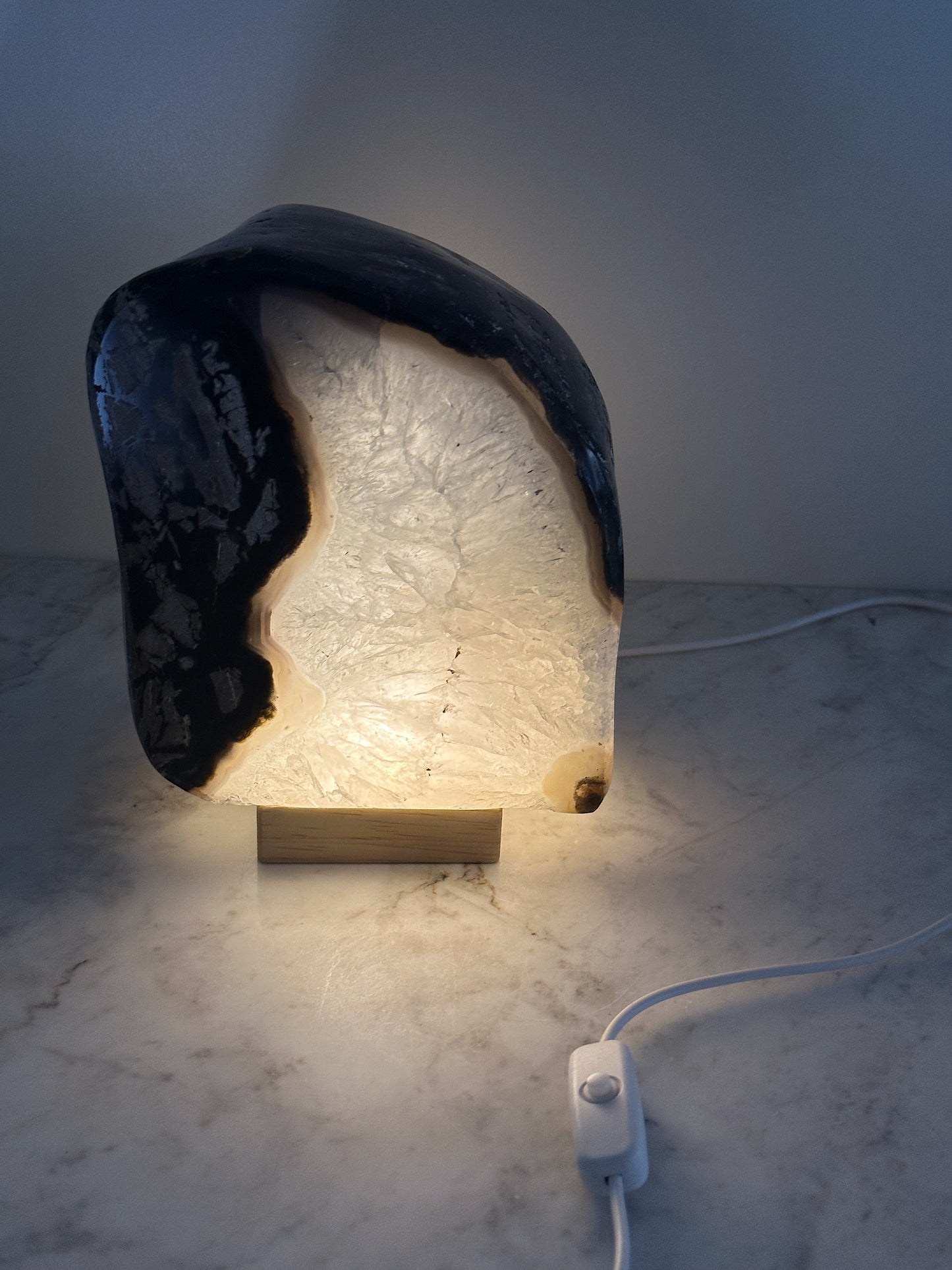 Crystal lampshade