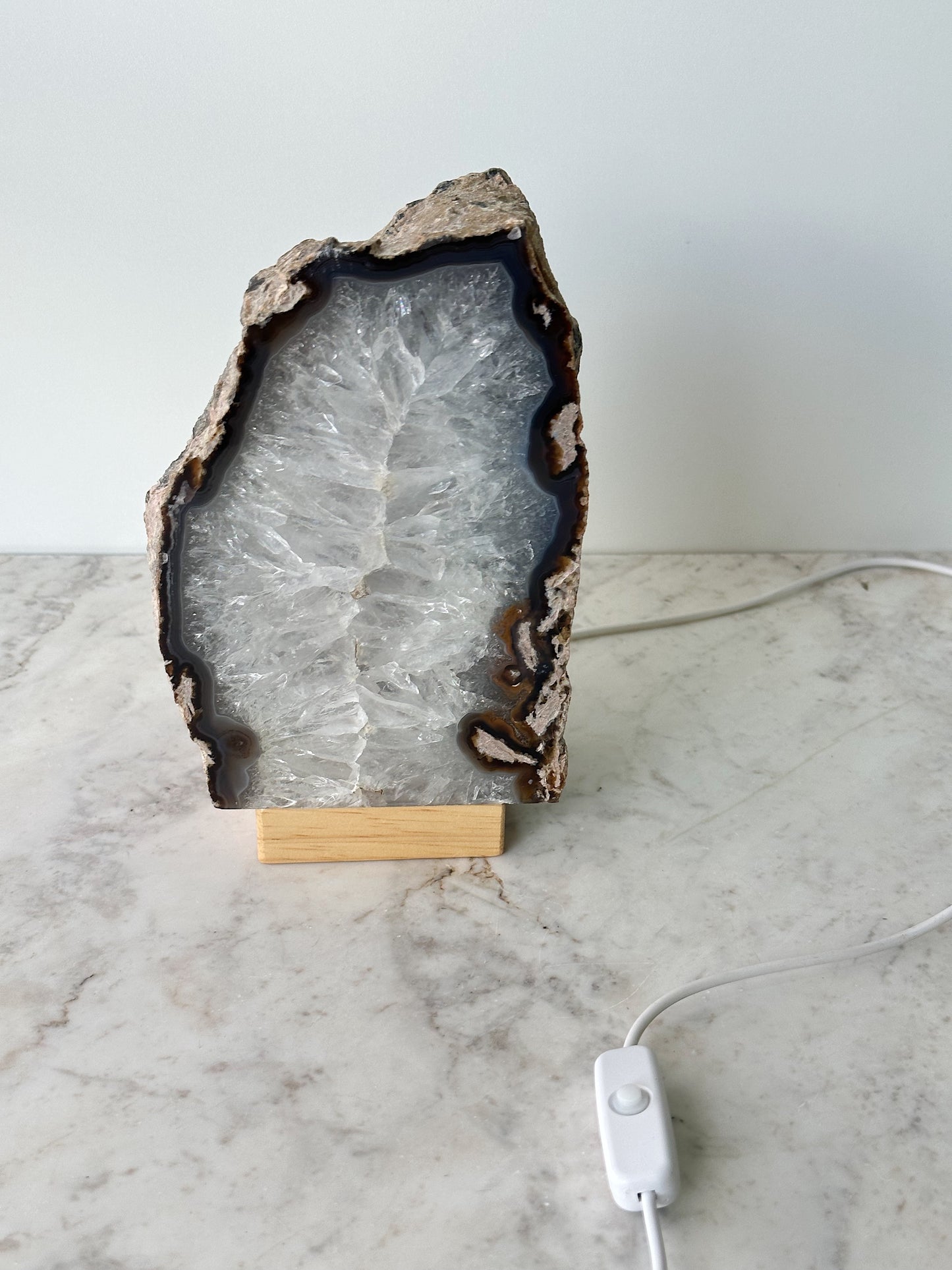 Crystal lampshade