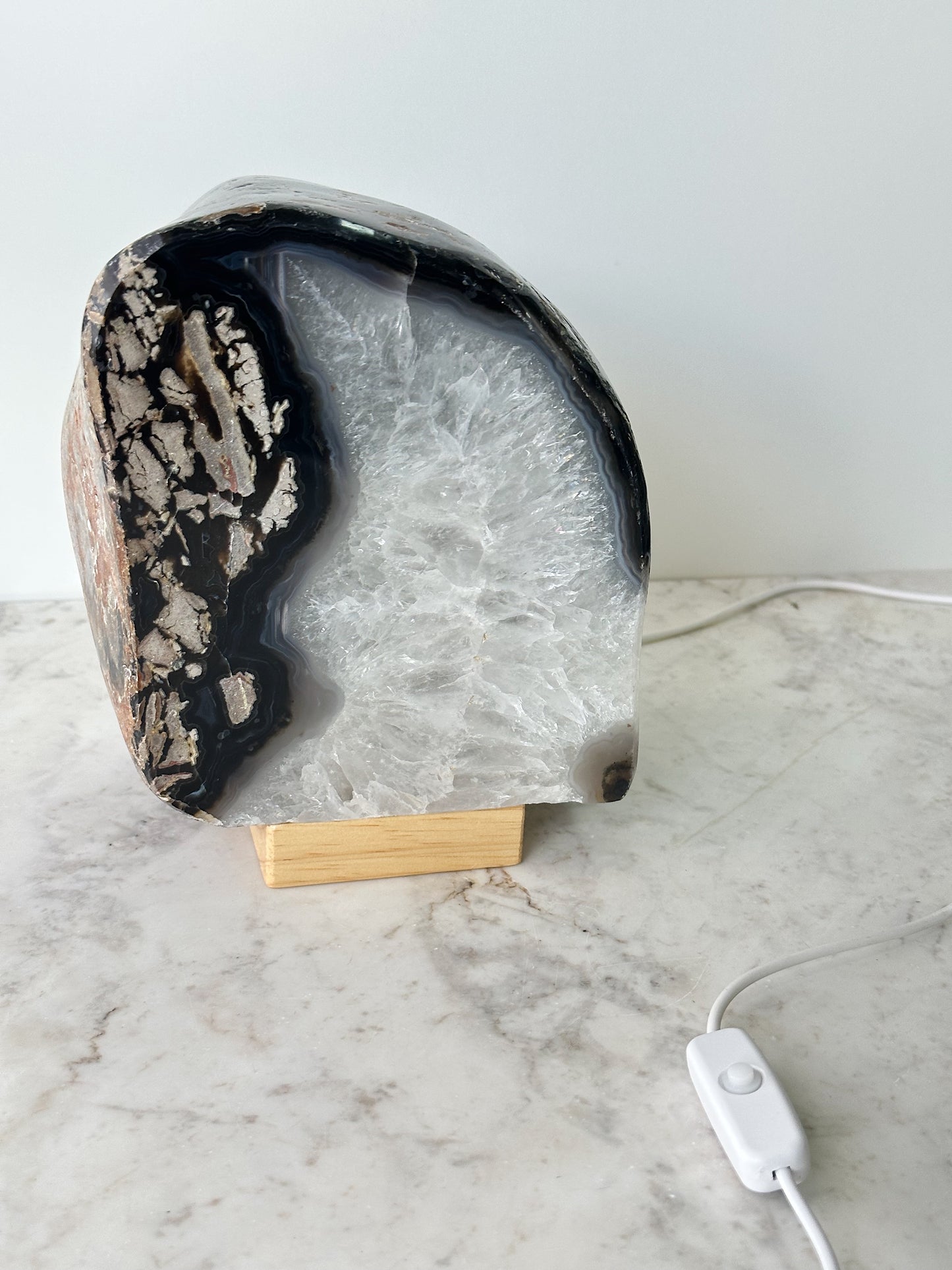 Crystal lampshade