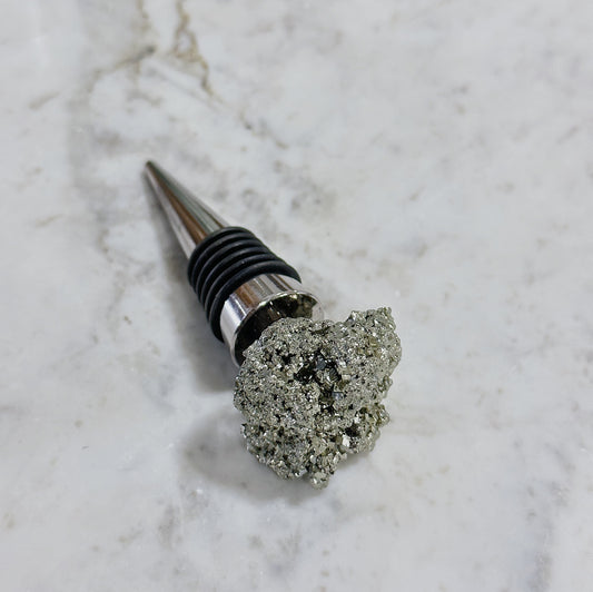 Natural stone bottle cap