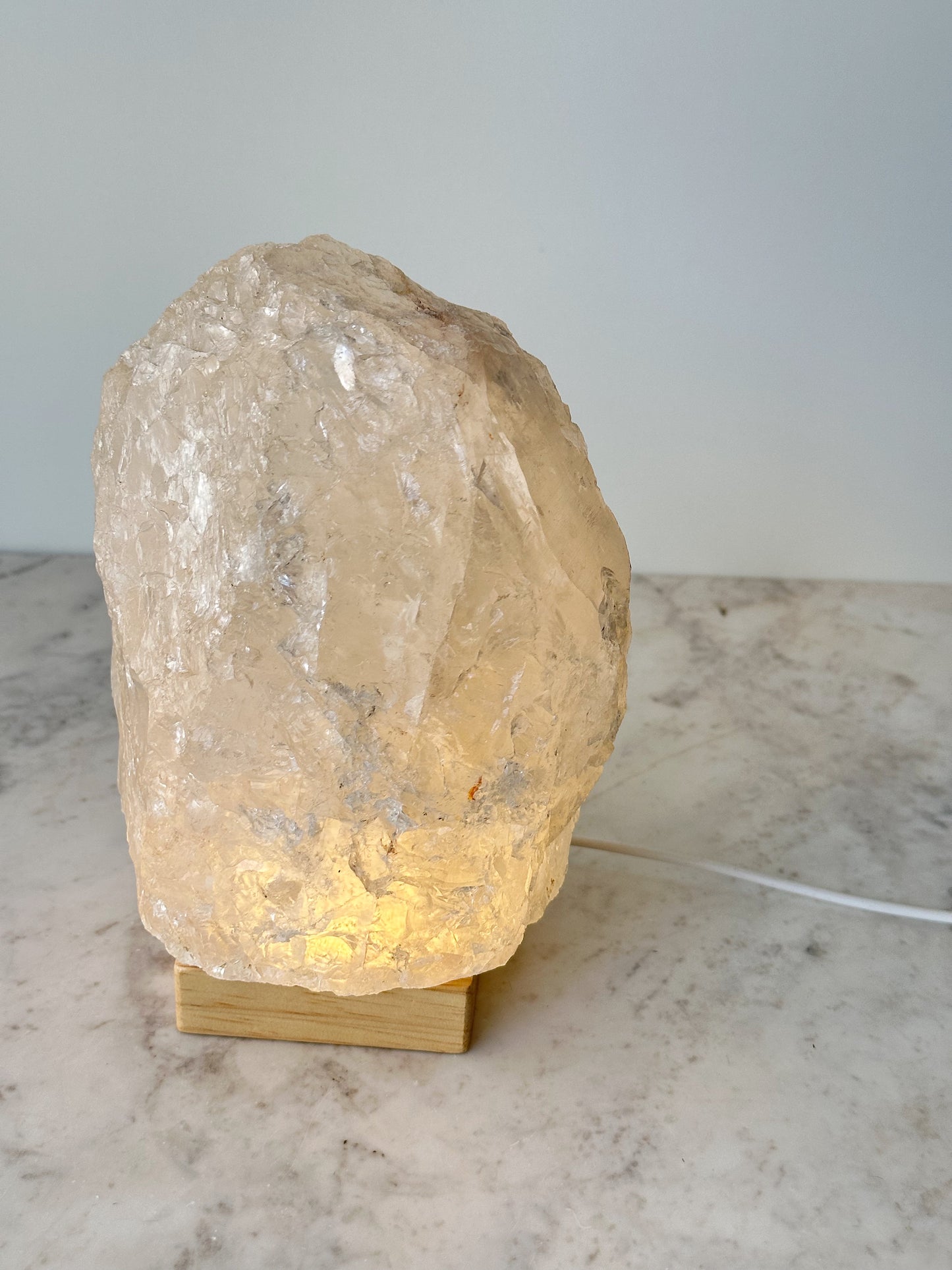 Crystal lampshade