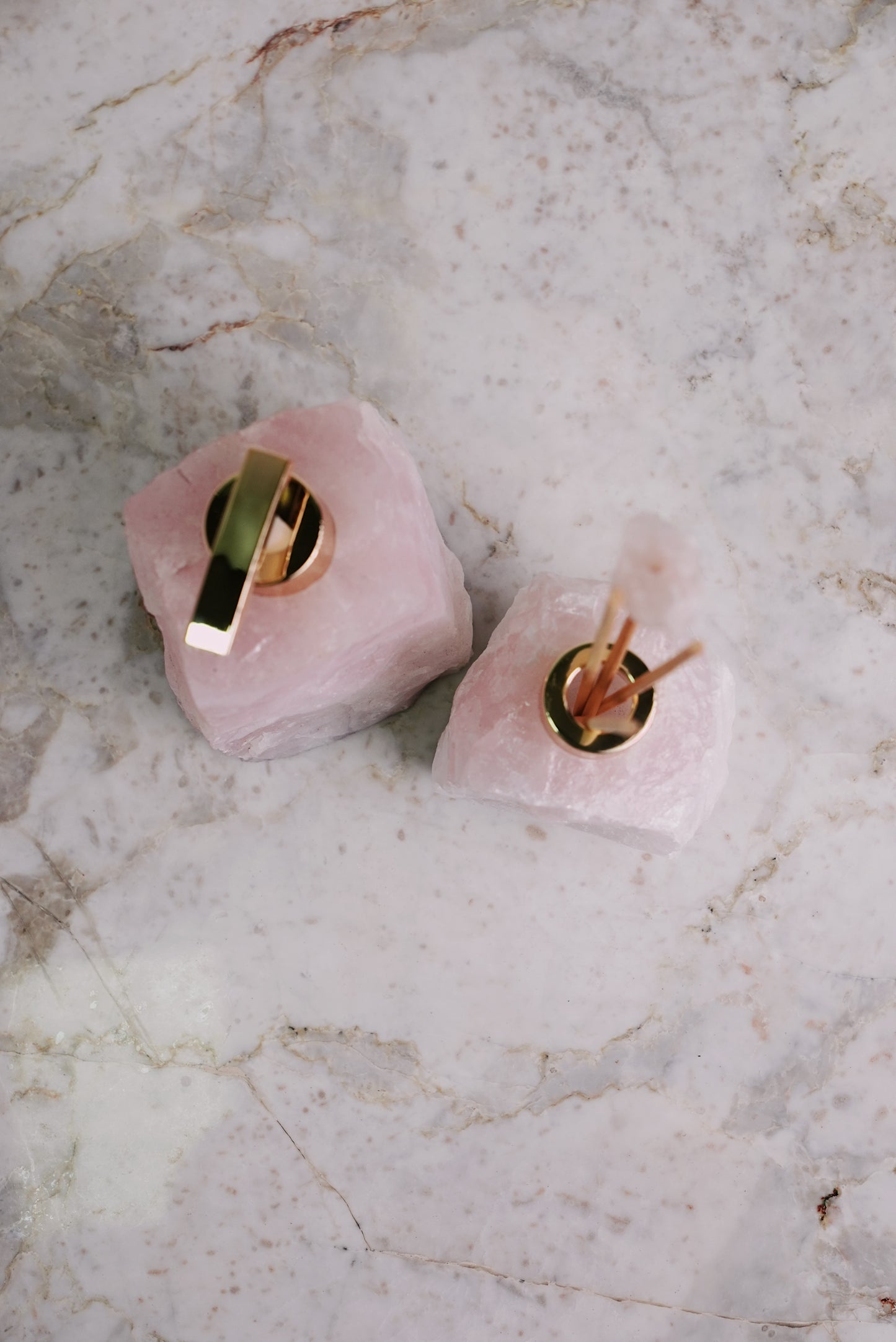 Pink Quartz Toilet Kit