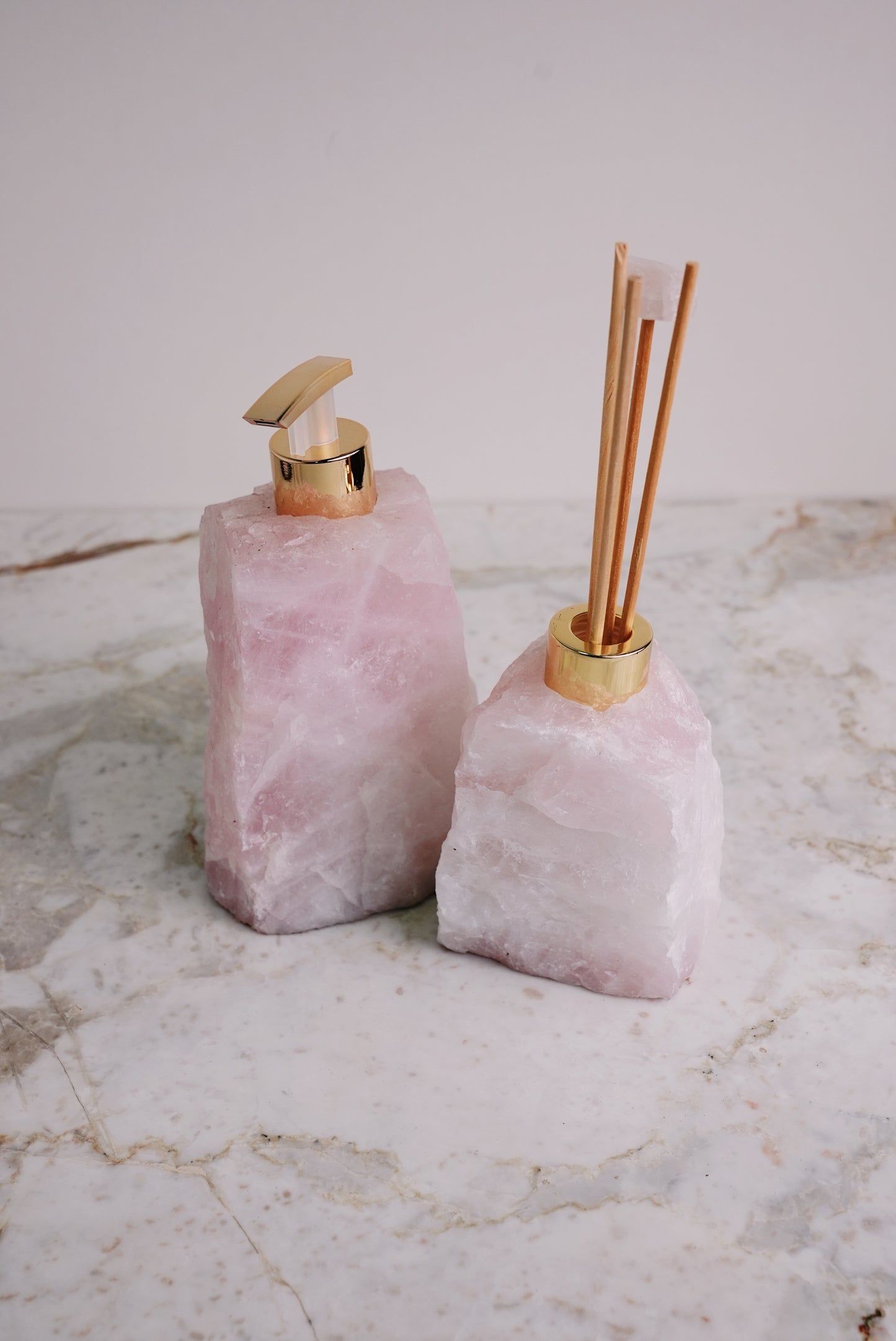 Pink Quartz Toilet Kit