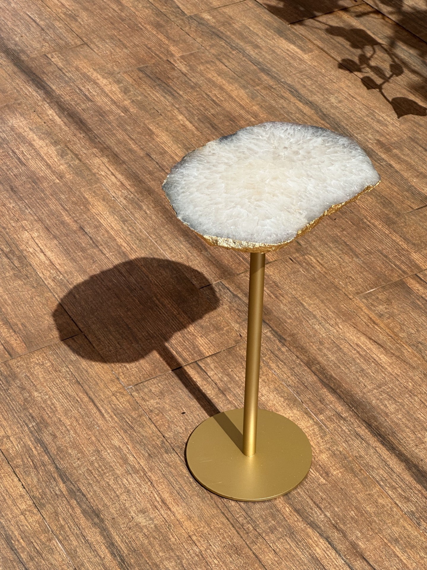 Agate side table
