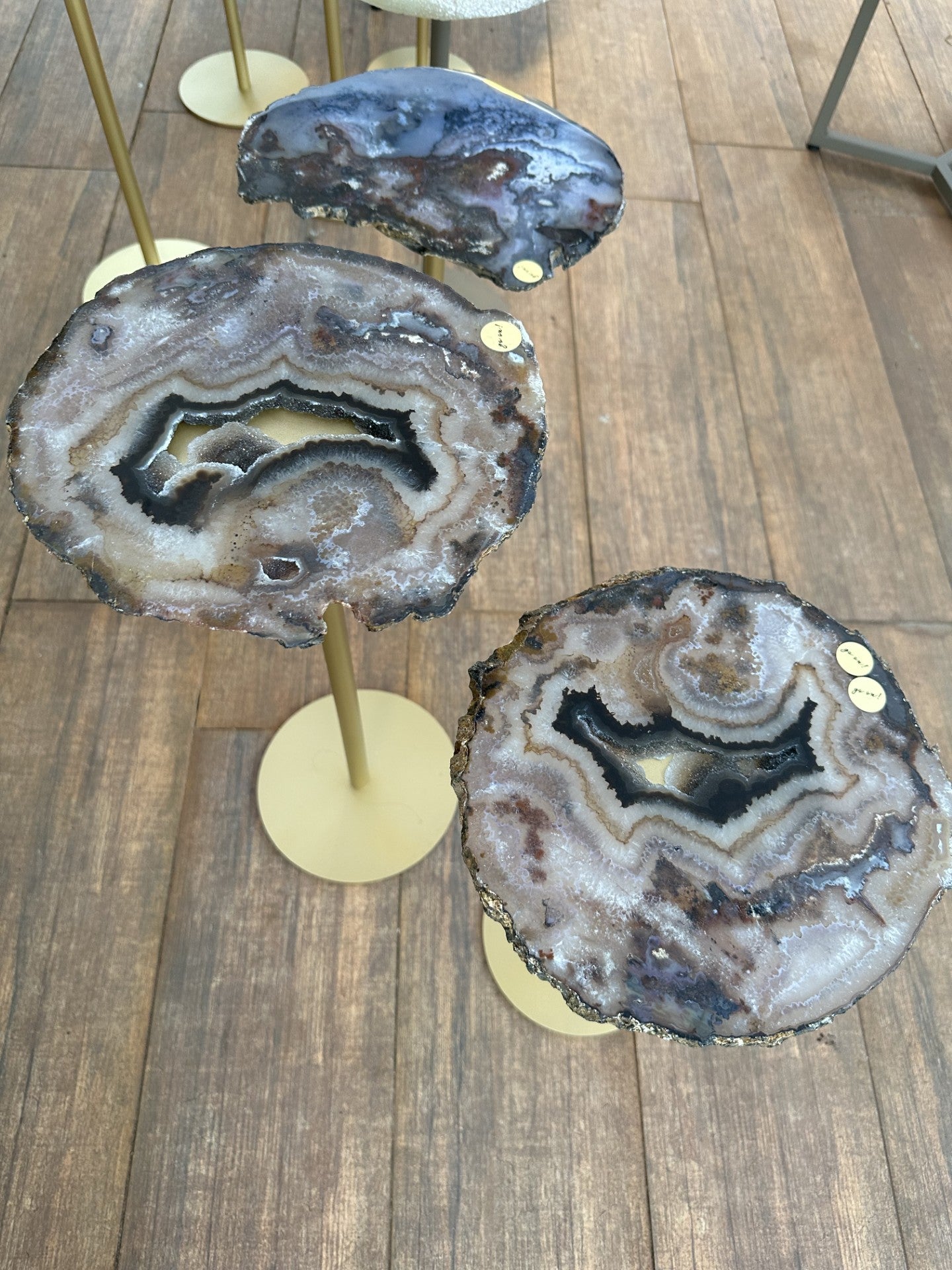 Agate side table