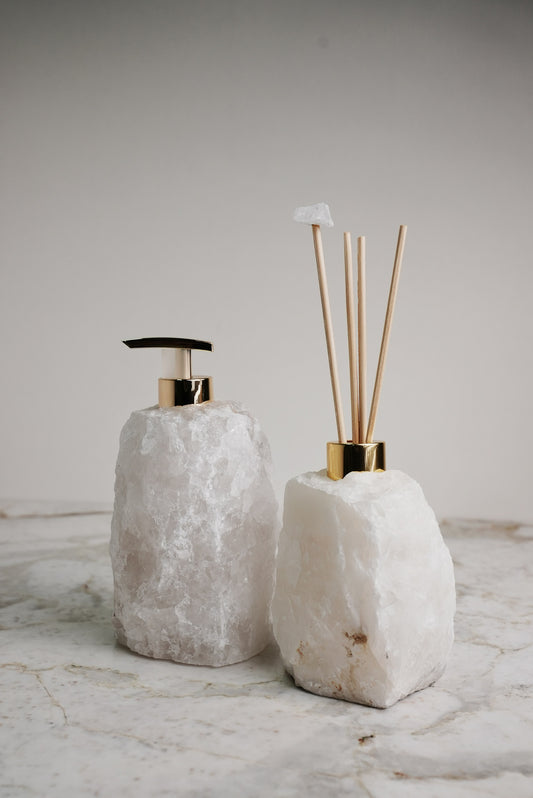 Kit Lavabo Quartzo Branco