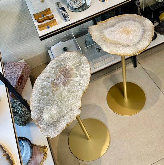 Agate side table