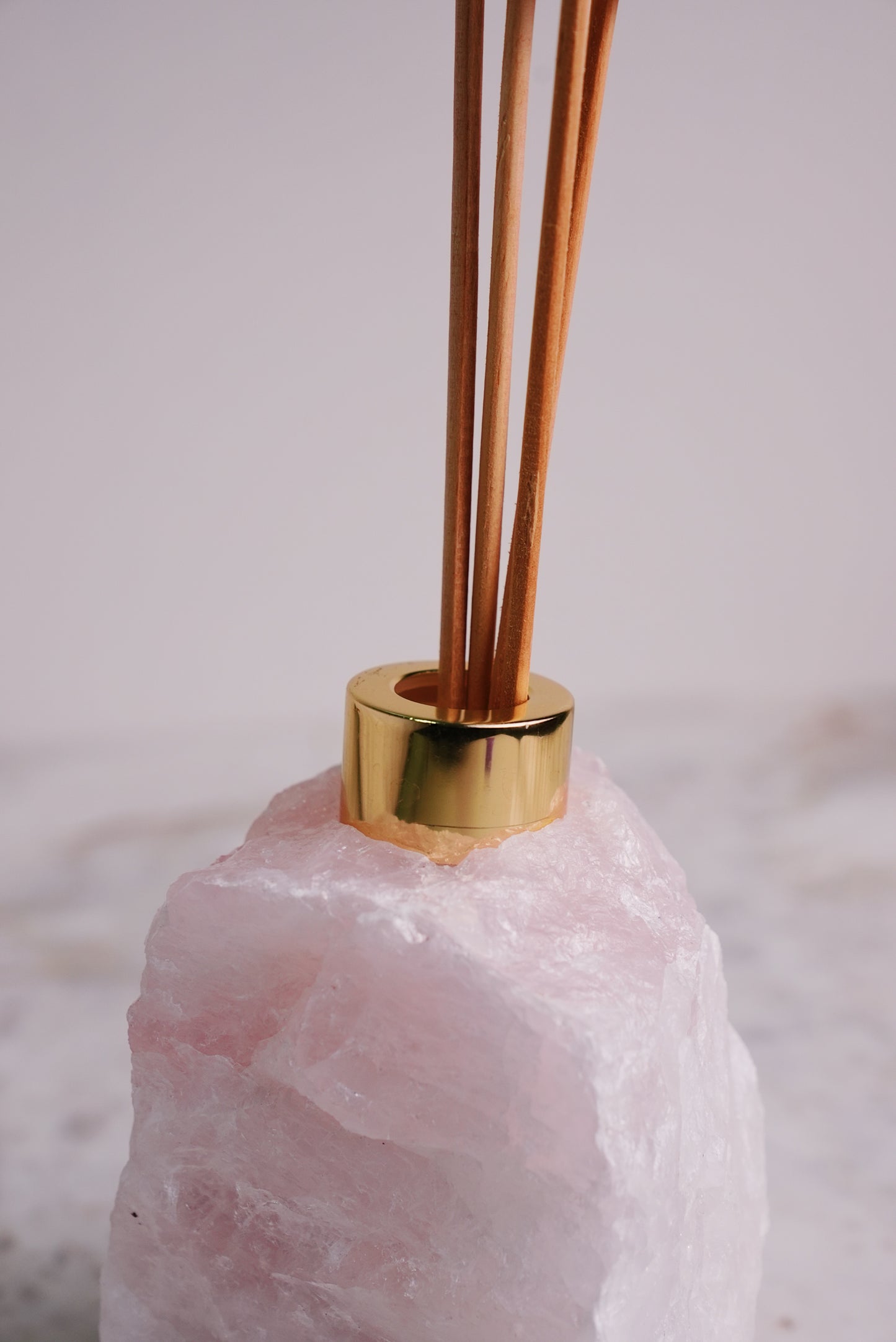 Kit de baño de cuarzo rosa