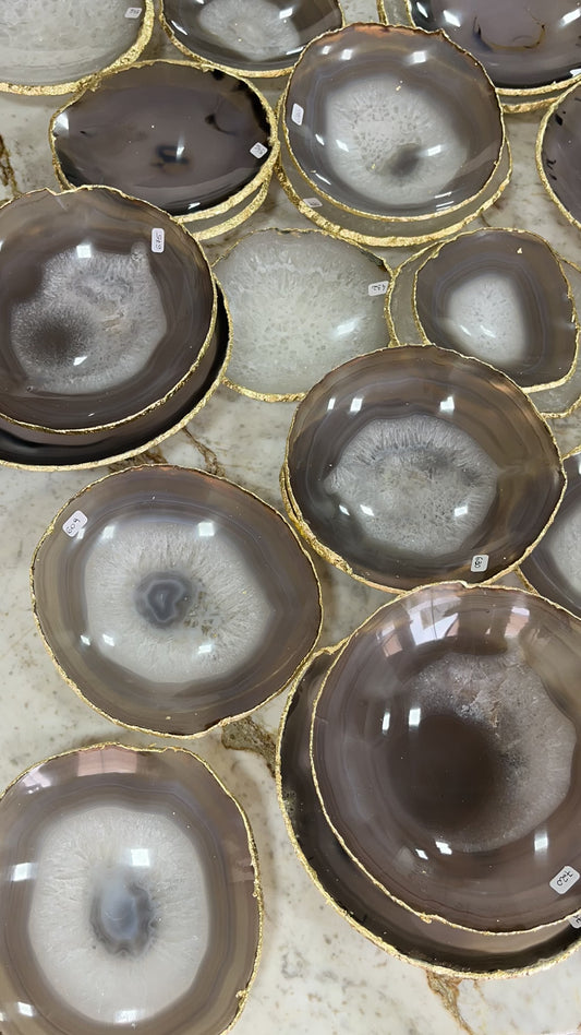 Bowl natural agate