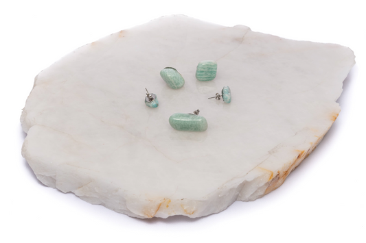 Amazonite earring