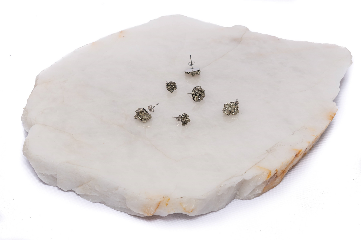 Natural Stone Random Earring